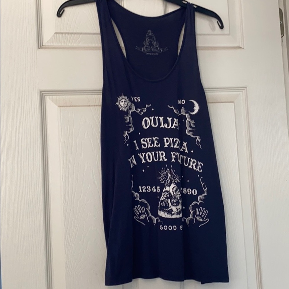 Pizza Ouija Tank